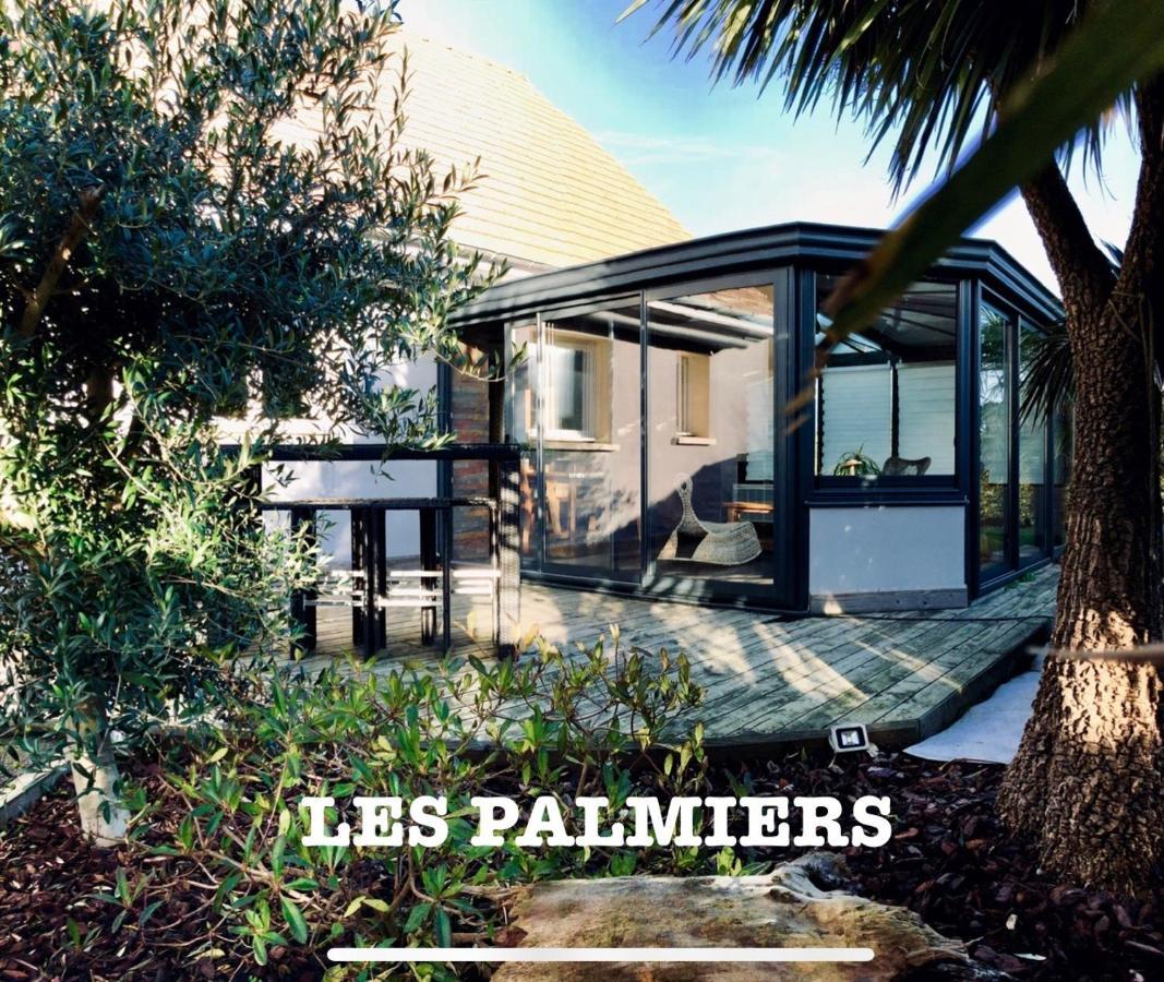 Les Palmiers Gite 7 Personnes Plages Du Debarquement Grandcamp-Maisy Exterior photo